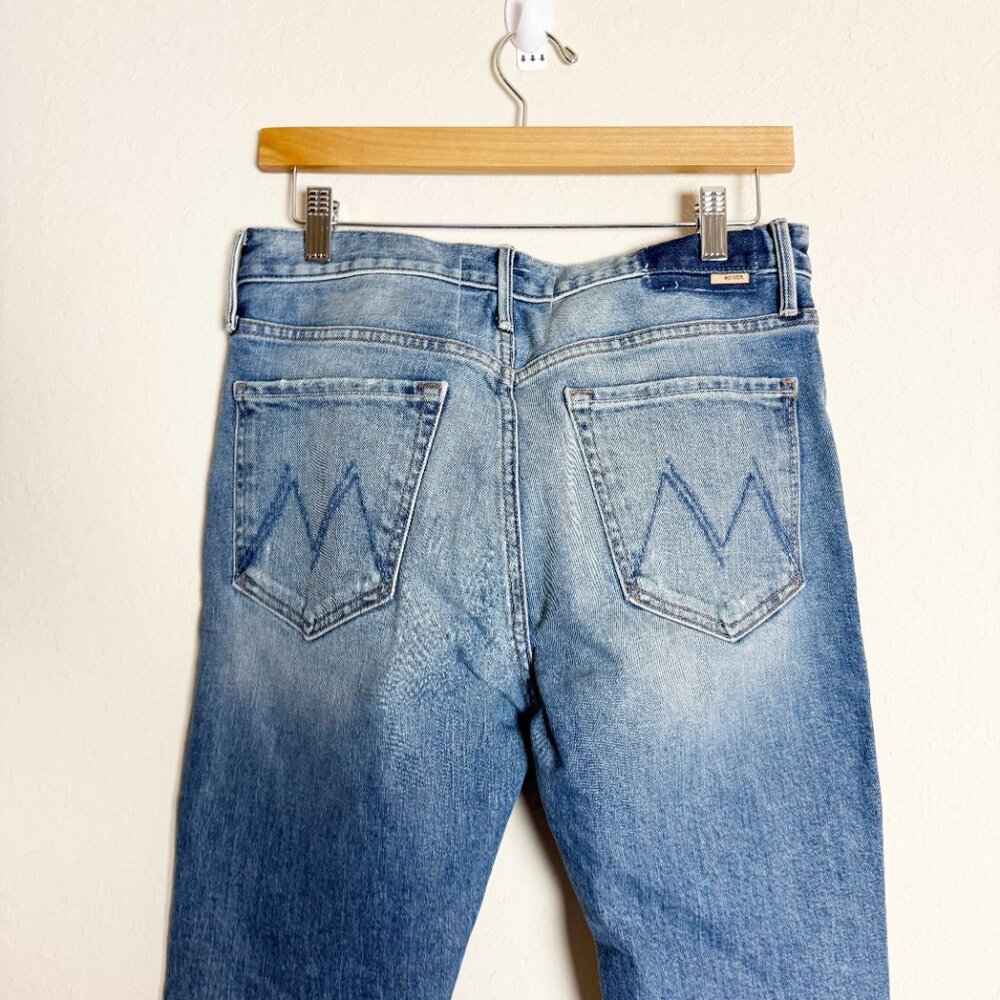 Mother The Trickerster Skimp Fray Thrill Seeker Jeans Size 27 - Picture 7 of 9